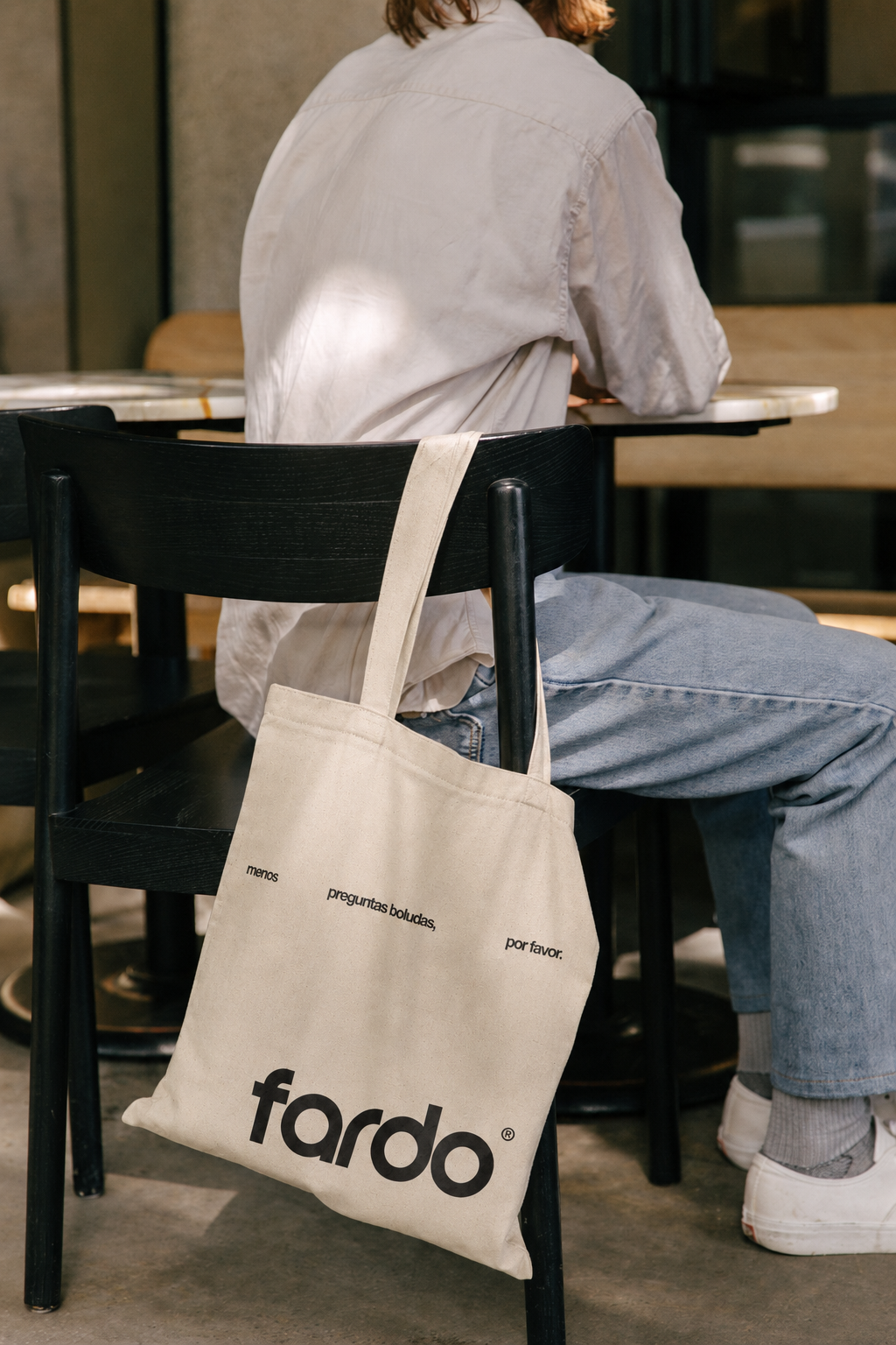 [𝗣𝗥𝗘𝗩𝗘𝗡𝗧𝗔] Tote Bag Fardo — Menos preguntas boludas, por favor.
